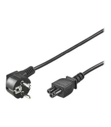 Goobay Power supply cord (CEE/7/7 to mickey), angled 68004 Black