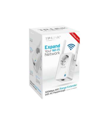 TP-LINK Extender with AC Passthrough TL-WA860RE 10/100 Mbit/s Ethernet LAN (RJ-45) ports 1 802.11n 2.4GHz |