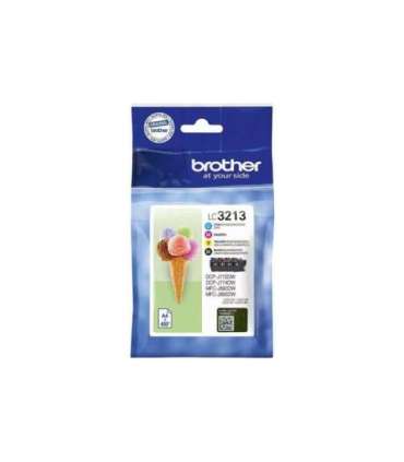 Brother Multipack LC3213VALDR Cartridge Black, cyan, magenta, yellow