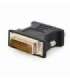 Gembird Adapter DVI-A male to VGA 15-pin HD (3 rows) female, black Gembird