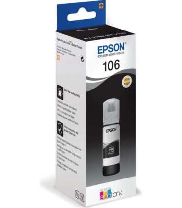 Epson Ecotank Photo 106 Ink Bottle Black