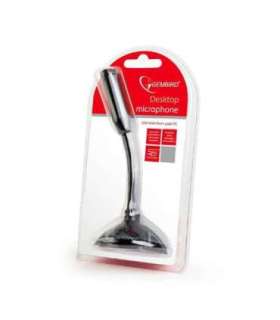 Gembird Desktop microphone MIC-D-02 3.5 mm Black 3.5 mm audio plug