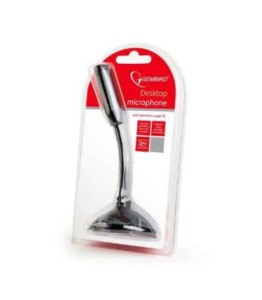 Gembird Desktop microphone MIC-D-02 3.5 mm Black 3.5 mm audio plug