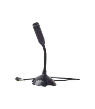 Gembird Desktop microphone MIC-D-02 3.5 mm Black 3.5 mm audio plug