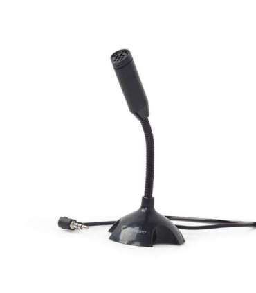 Gembird Desktop microphone MIC-D-02 3.5 mm Black 3.5 mm audio plug