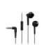 Panasonic Headphones RP-TCM55E-K Wired In-ear Microphone Black