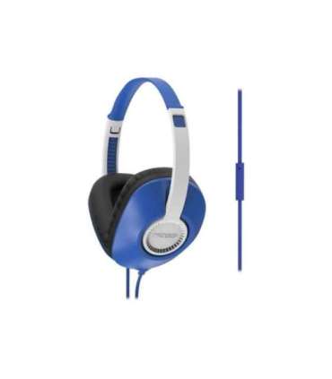 Koss Headphones UR23iB Wired On-Ear Microphone Blue