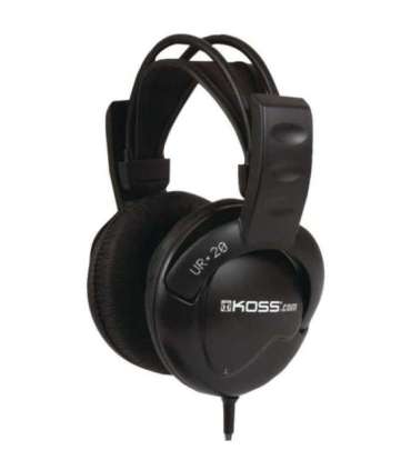 Koss Headphones DJ Style UR20 Wired On-Ear Noise canceling Black