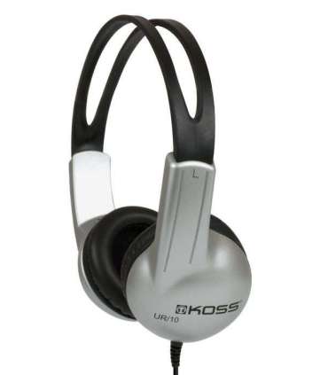 Koss Headphones UR10 Wired On-Ear Silver/Black