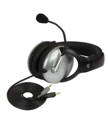 Koss Headphones SB45 Wired On-Ear Microphone Noise canceling Silver/Black
