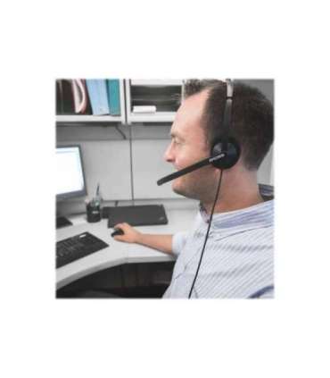 Koss Headphones CS200 USB Wired On-Ear Microphone Black