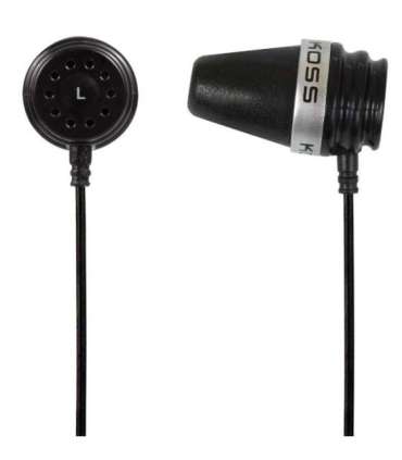 Koss Headphones Sparkplug Wired In-ear Noise canceling Black