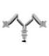 Logilink BP0043 Dual Monitor Desk mount, 13"-32",gas spring, aluminum Logilink