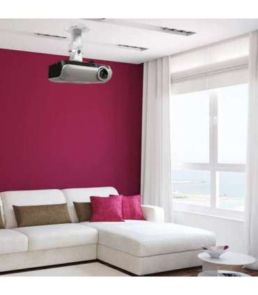 Logilink BP0003 Projector mount, ceiling, universal, 220 mm, white Logilink