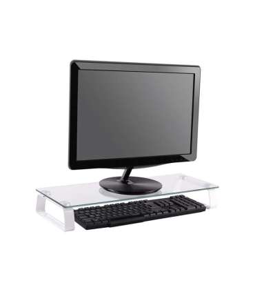 Logilink BP0027 Tabletop monitor riser, glass Logilink