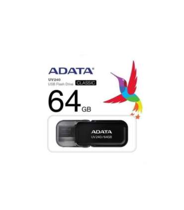 ADATA DashDrive UV240 64 GB USB 2.0 Black