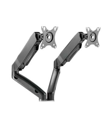 ICY BOX IB-MS304-T, Monitor stand with desk mounted base, for two screens, size up to 27'' Raidsonic