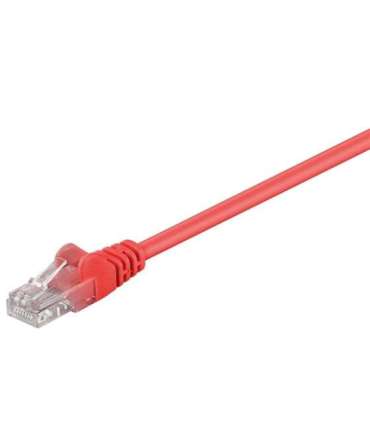 Goobay CAT 5e patch cable, U/UTP 68369 Red