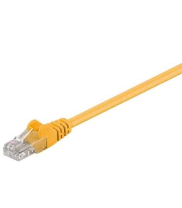 Goobay CAT 5e patch cable, U/UTP 95556 Yellow