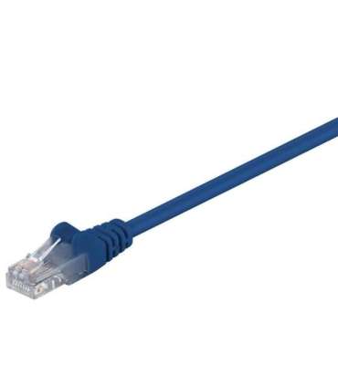 Goobay CAT 5e patch cable, U/UTP 68345 Blue