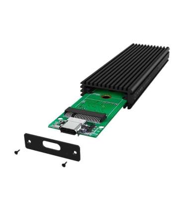 Raidsonic Black ICY BOX IB-1816M-C31 External Type-C enclosure for M.2 NVMe SSD