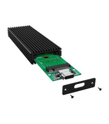 Raidsonic Black ICY BOX IB-1816M-C31 External Type-C enclosure for M.2 NVMe SSD
