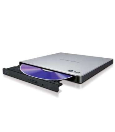 H.L Data Storage Ultra Slim Portable DVD-Writer GP57ES40 Interface USB 2.0 DVD±R/RW CD read speed 24 x CD