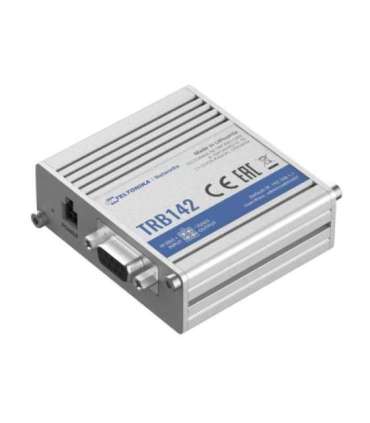 Teltonika TRB142003000 Gateway, 2G/3G/4G LTE (Cat 1), Equipped with RS232 for serial communication LTE Gateway |