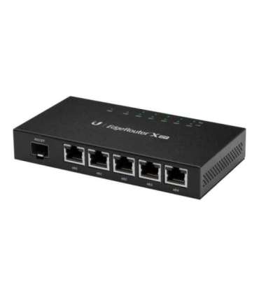EdgeRouter ER-X-SFP No Wi-Fi 10/100/1000 Mbit/s Ethernet LAN (RJ-45) ports 5 Mesh Support No MU-MiMO No No