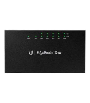 EdgeRouter ER-X-SFP No Wi-Fi 10/100/1000 Mbit/s Ethernet LAN (RJ-45) ports 5 Mesh Support No MU-MiMO No No
