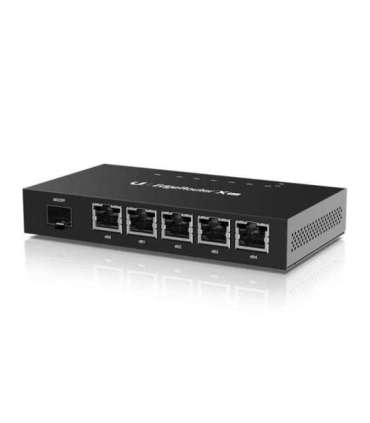 EdgeRouter ER-X-SFP No Wi-Fi 10/100/1000 Mbit/s Ethernet LAN (RJ-45) ports 5 Mesh Support No MU-MiMO No No