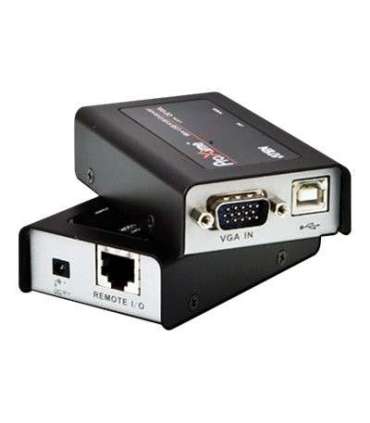 Aten USB VGA Cat 5 Mini KVM Extender (1280 x 1024@100m) Aten Extender USB VGA Cat 5 Mini KVM Extender
