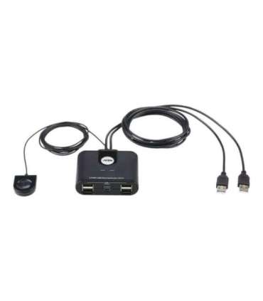 Aten 2-Port USB 2.0 Peripheral Sharing Device Aten USB 2.0 2 x 4 USB 2.0 Peripheral Sharing Switch