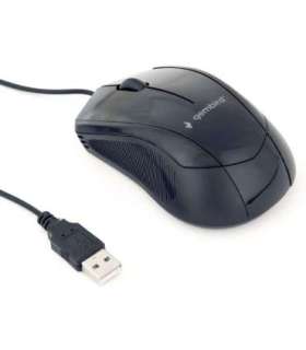 Gembird MUS-3B-02 Optical mouse Black