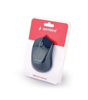 Gembird MUS-3B-02 Optical mouse Black