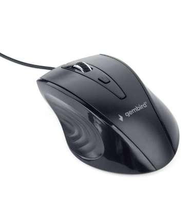 Gembird Mouse MUS-4B-02 USB Standard Wired Black