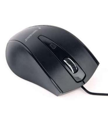 Gembird Mouse MUS-4B-02 USB Standard Wired Black