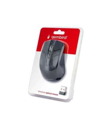 Gembird Mouse MUSW-4B-04 Standard Wireless Black
