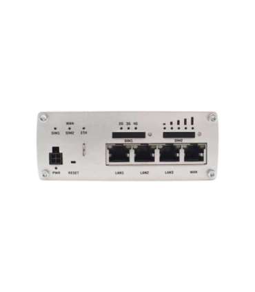 Rugged Industrial LTE-A Cat6 Router RUTX09 No Wi-Fi 10/100/1000 Mbit/s Ethernet LAN (RJ-45) ports 4 Mesh