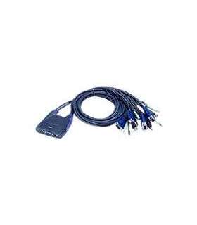 Aten 4-Port USB VGA/Audio Cable KVM Switch Aten 4-Port USB VGA/Audio Cable KVM Switch (0.9m, 1.2m)