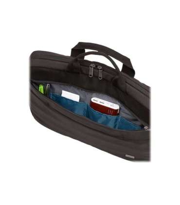Case Logic Advantage Fits up to size 15.6 " Messenger - Briefcase Black Shoulder strap