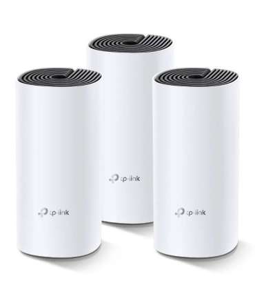 Whole Home Mesh WiFi System Deco M4 (3-Pack) 802.11ac 300+867 Mbit/s 10/100/1000 Mbit/s Ethernet LAN (RJ-45)