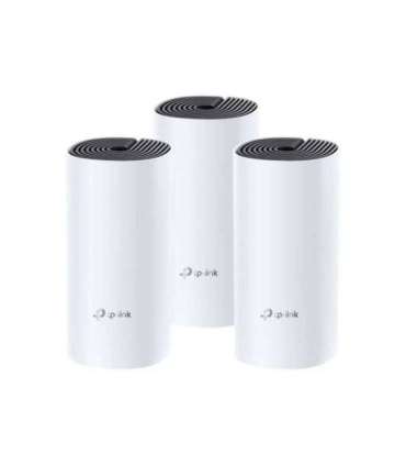 Whole Home Mesh WiFi System Deco M4 (3-Pack) 802.11ac 300+867 Mbit/s 10/100/1000 Mbit/s Ethernet LAN (RJ-45)