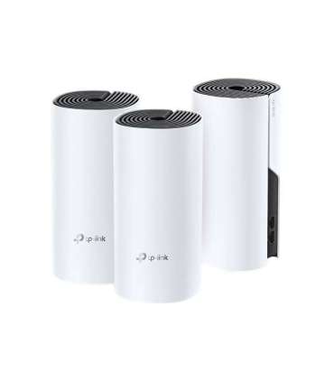 Whole Home Mesh WiFi System Deco M4 (3-Pack) 802.11ac 300+867 Mbit/s 10/100/1000 Mbit/s Ethernet LAN (RJ-45)