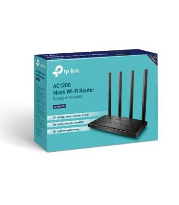 Router Archer C6 802.11ac 300+867 Mbit/s 10/100/1000 Mbit/s Ethernet LAN (RJ-45) ports 4 Mesh Support No |