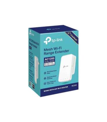 TP-LINK Mesh Extender RE300 802.11ac 2.4GHz/5GHz 300+867 Mbit/s Ethernet LAN (RJ-45) ports No MU-MiMO No |