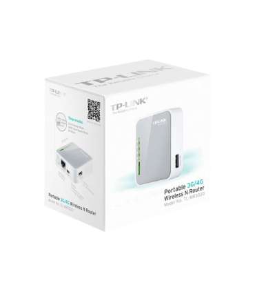 4G LTE Router TL-MR3020 802.11n 300 Mbit/s 10/100 Mbit/s Ethernet LAN (RJ-45) ports 3 Mesh Support No |