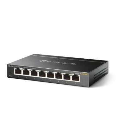 TP-LINK Switch TL-SG108E Web managed Wall mountable Gigabit Ethernet (copper) ports quantity 8 Power supply