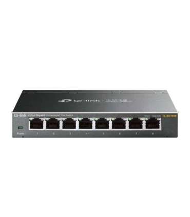 TP-LINK Switch TL-SG108E Web managed Wall mountable Gigabit Ethernet (copper) ports quantity 8 Power supply