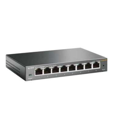 TP-LINK Switch TL-SG108E Web managed Wall mountable Gigabit Ethernet (copper) ports quantity 8 Power supply